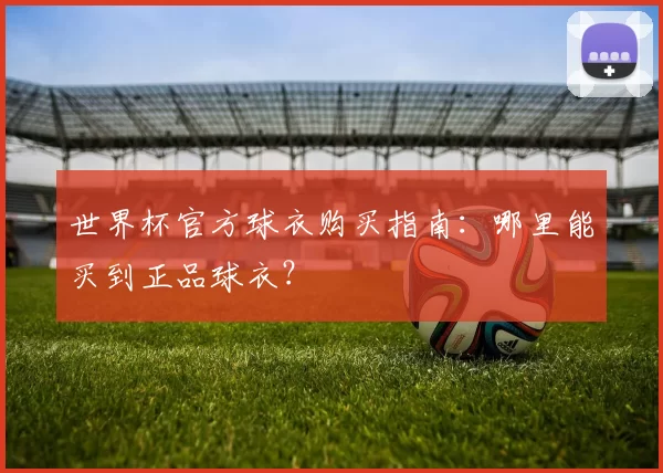 世界杯官方球衣购买指南:哪里能买到正品球衣?