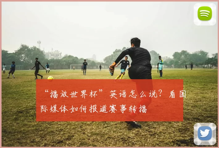 “播放世界杯”英语怎么说？看国际媒体如何报道赛事转播